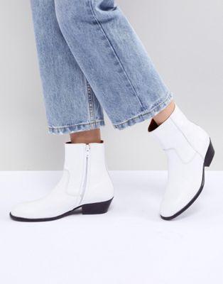 Mads Norgaard Leather Ankle Boots