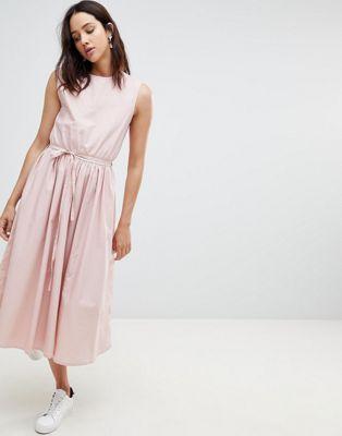 Kowtow Dance with Me Organic Cotton Pinafore Dress