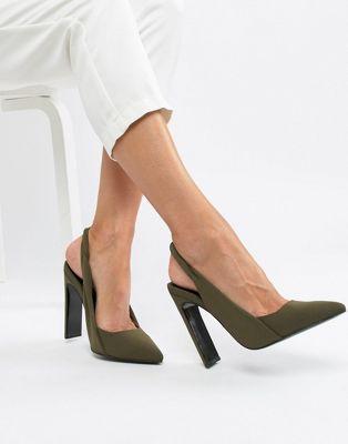 DESIGN Poker Slingback High Heels